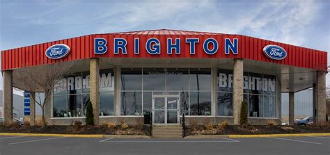 Brighton ford brighton mi - Brighton Ford, Inc. Sales 810-772-7131; Service 810-772-7140; Parts 810-772-7119; 8240 W Grand River Brighton, MI 48114; Service. Map. Contact. Brighton Ford, Inc. Call 810-772-7131 Directions. New New Inventory New Vehicle Lease Specials Shop Online Ford Protect Discounted New Vehicles Ford EV Center